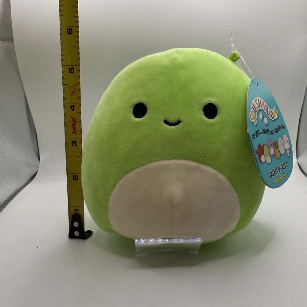 Squishmallow 5" Henry Turtle Soft Green Pet Squad Plush NWT - Picture 4 of 6